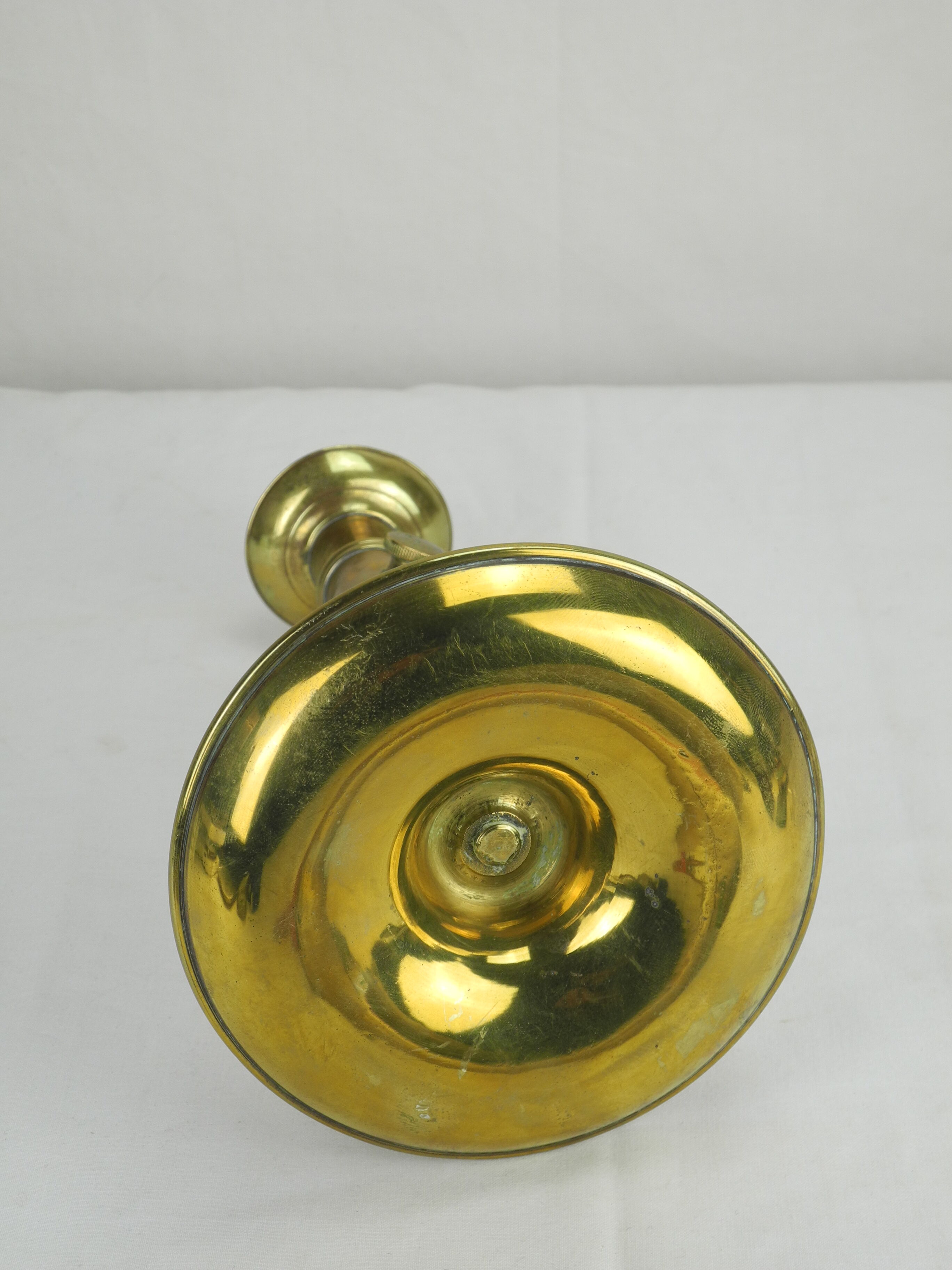 Old candlestick brass candle holder vintage decoration