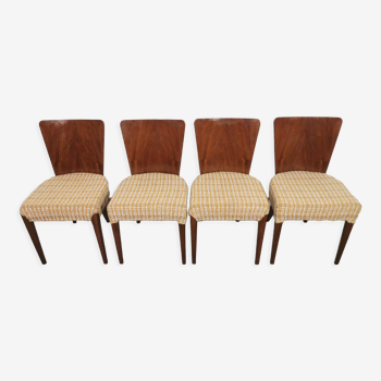Art Deco Dining Chairs by Jindrich Halabala