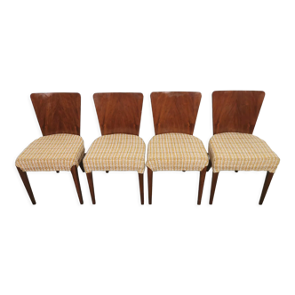 Art Deco Dining Chairs by Jindrich Halabala