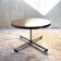 Table basse formica acajou