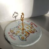 Plat de service à fromage en porcelaine de Limoges