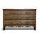 Rustic oak chest of drawers