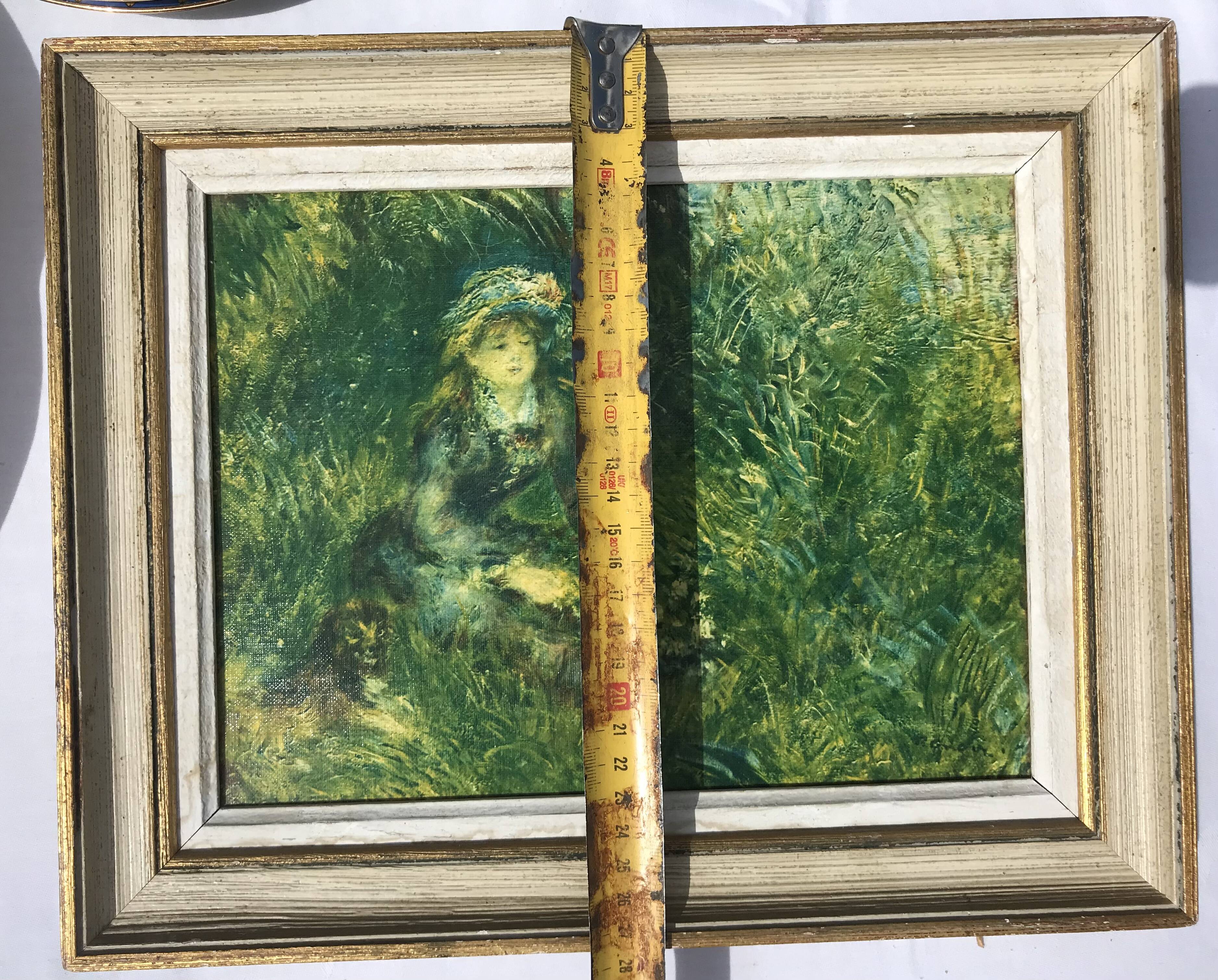 Reproduction of A.Renoir "Jeune fille"