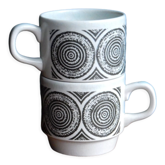 2 mugs Biltons en céramique