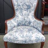 Old Pair of Louis Philippe Bergère Armchairs