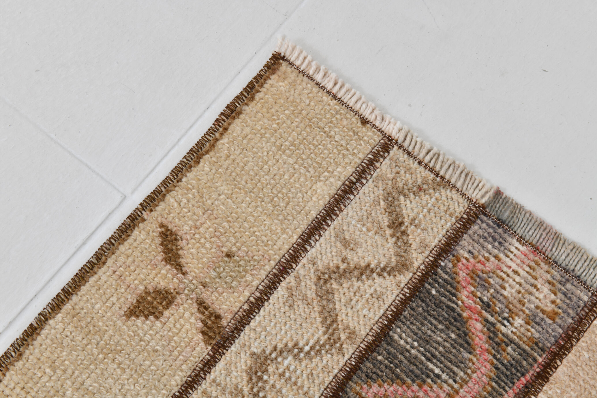 2x10 ethnic vintage runner rug, 72x321cm