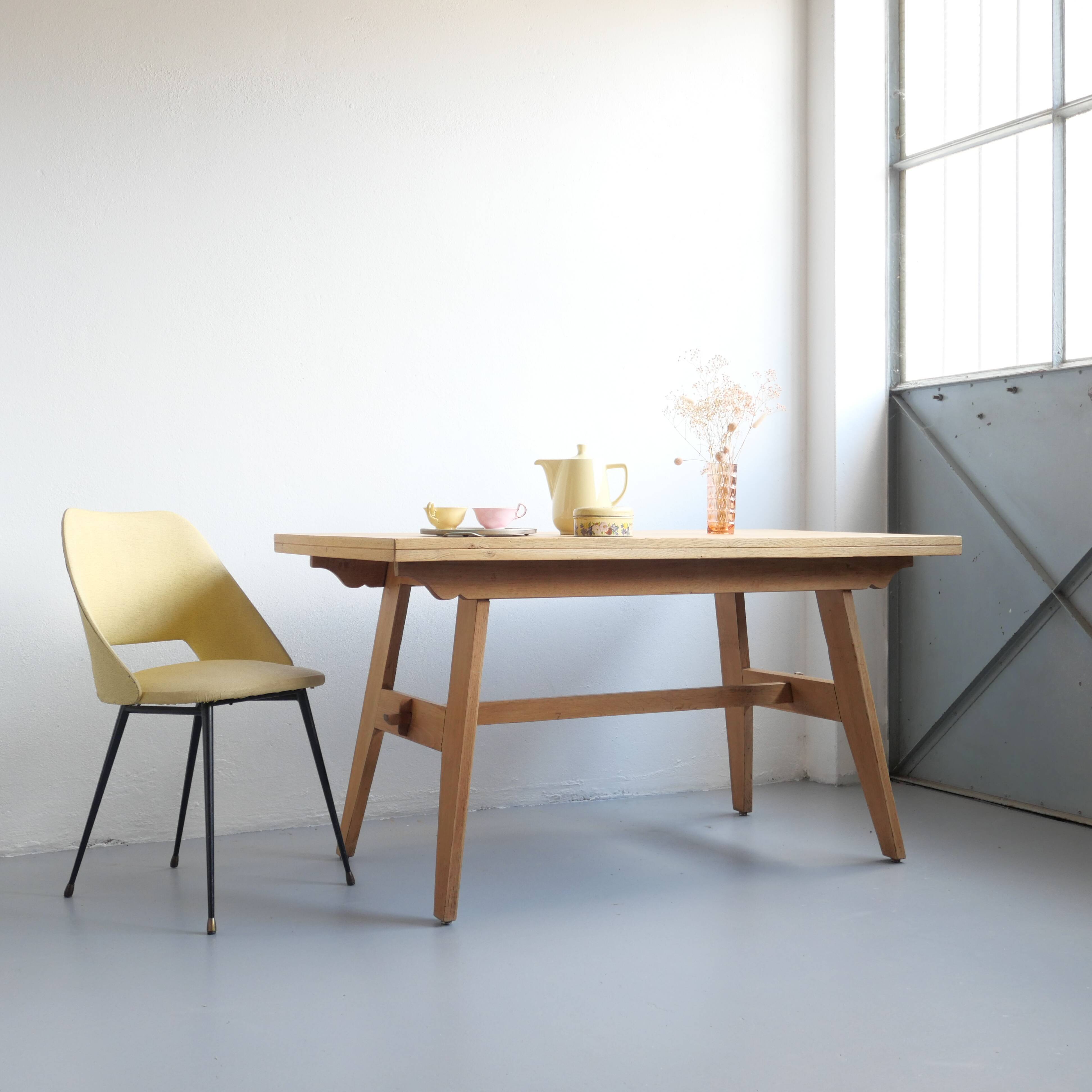 Dining table by René Gabriel 1960