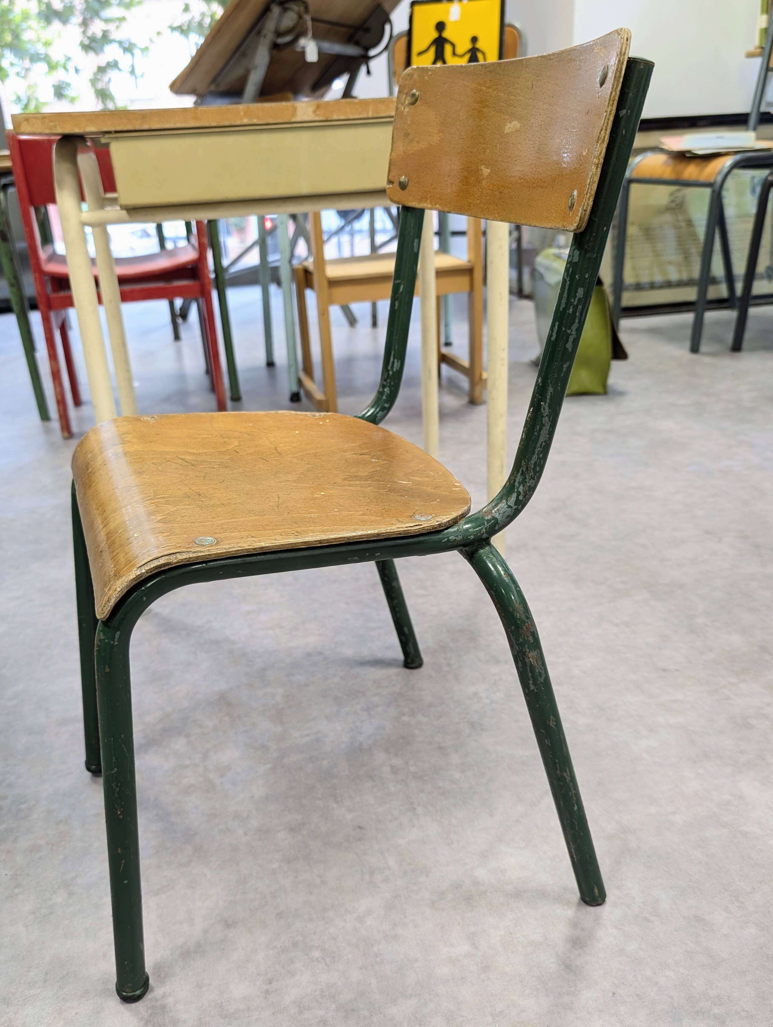 Small vintage school chair