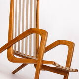 Midcentury Boucle Armchairs by Jan Vanek for ULUV, 1960s, Set of Two