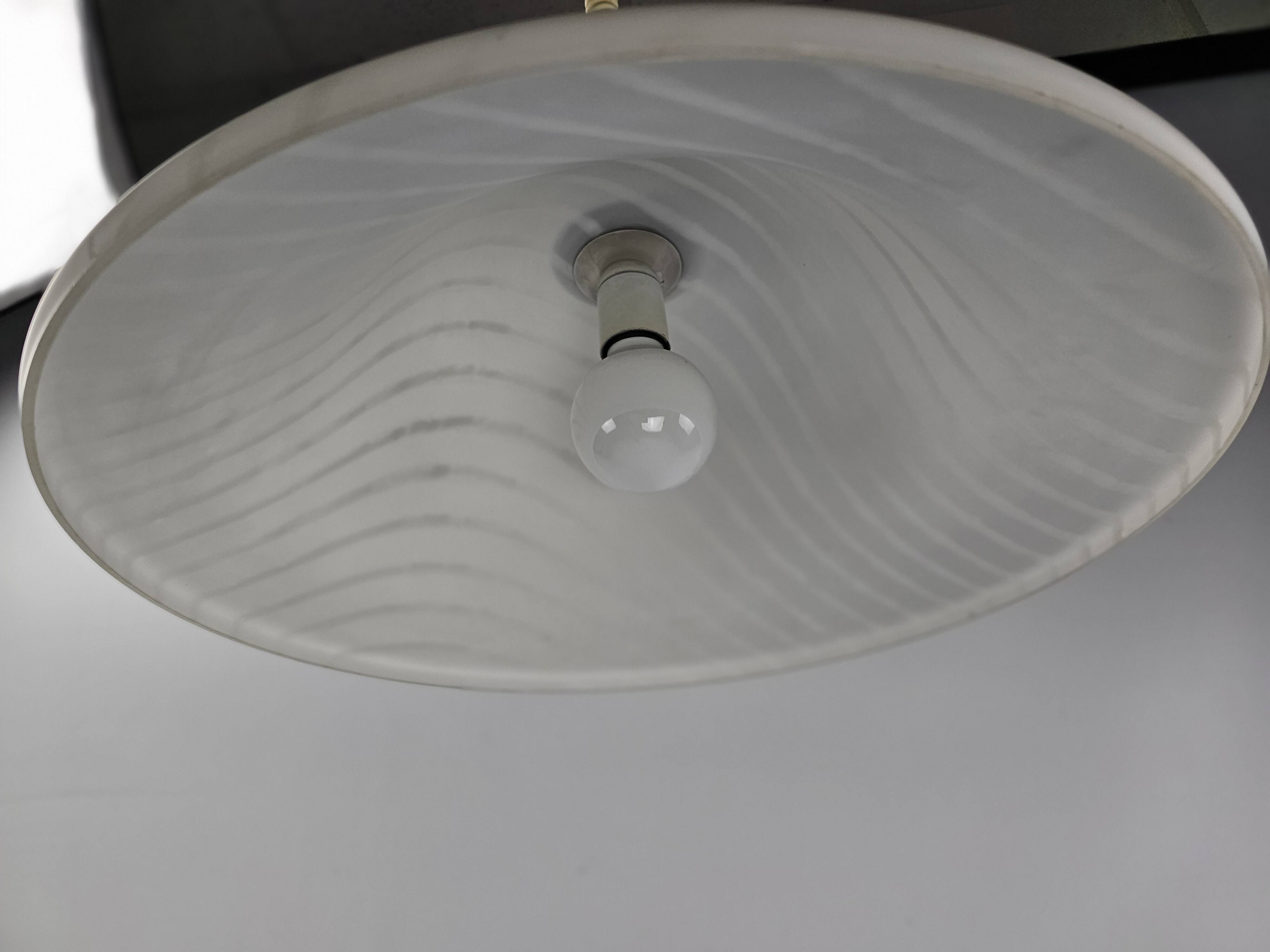 Pendant lamp Peill & Putzler glass swirl