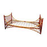 Rattan bed