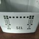 Art Deco earthenware salt box
