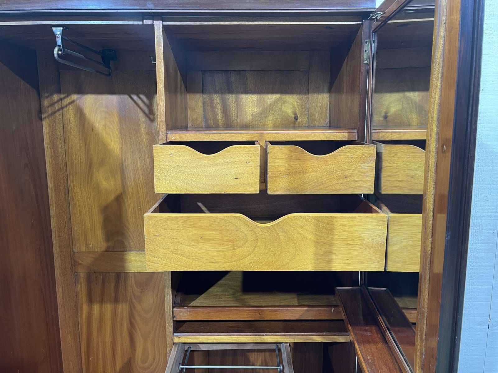 1930s Compactum mahogany cabinet
