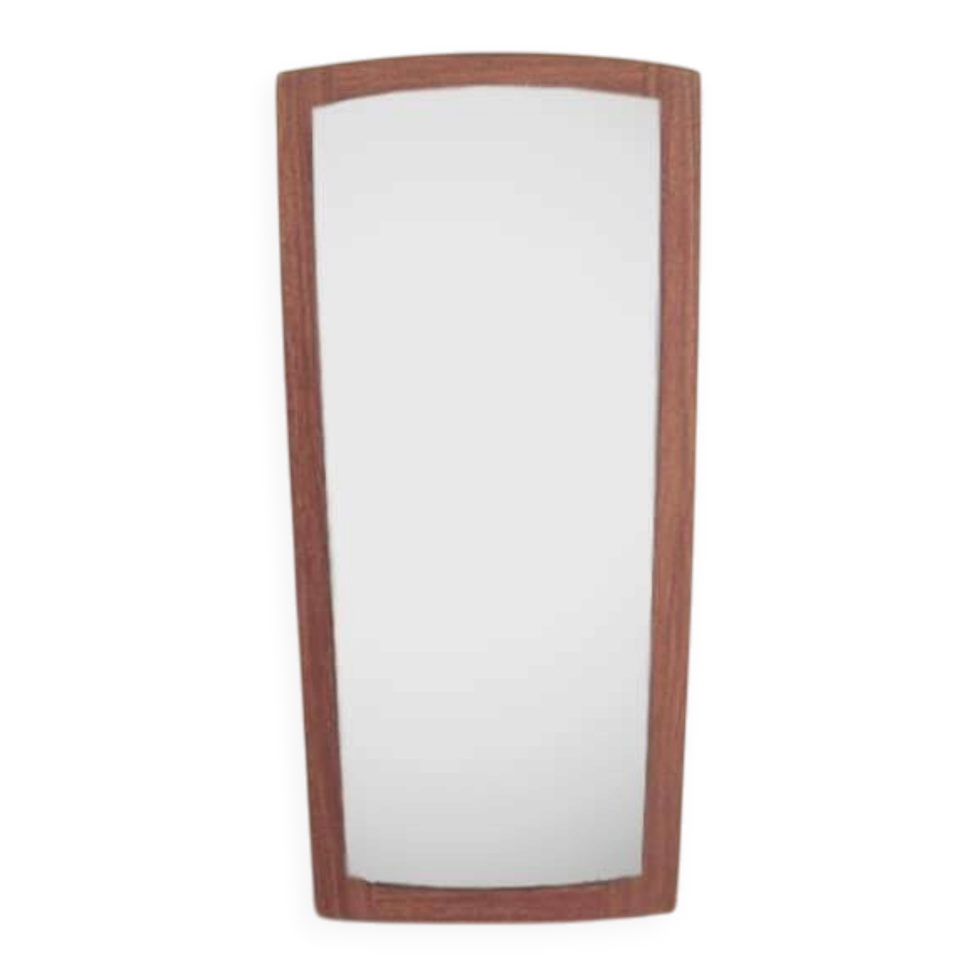 Miroir en bois conique