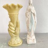 Virgin plaster statue 25 cm