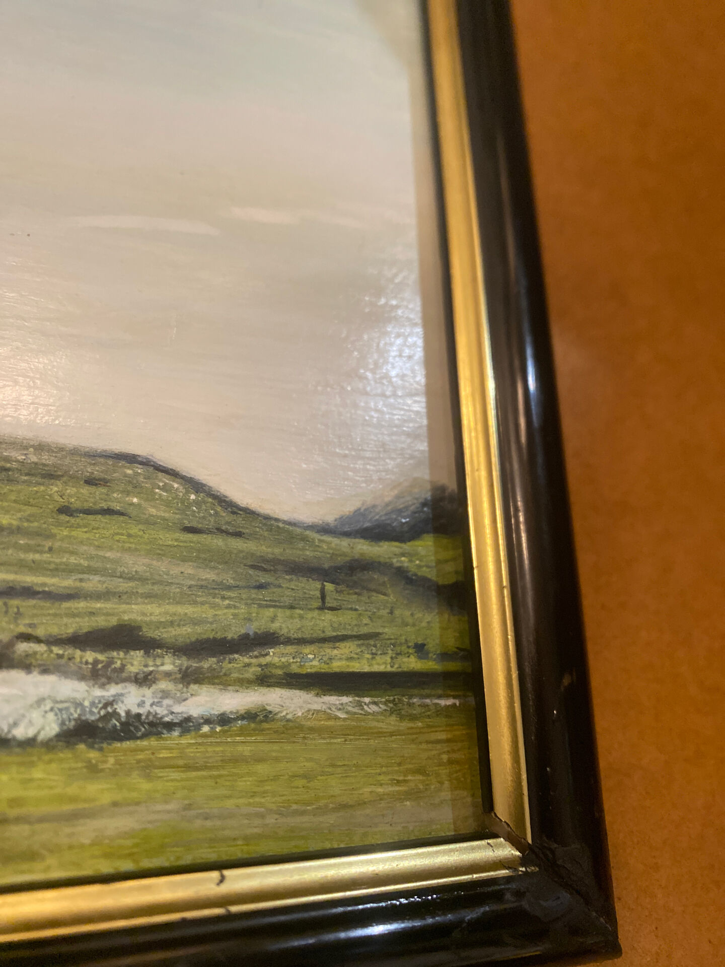 Peinture à l’huile - paysage original