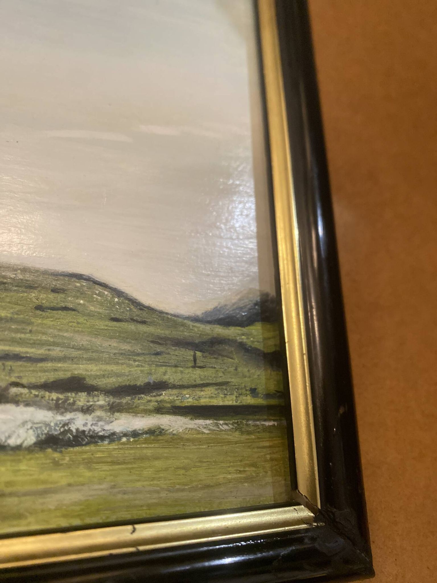Peinture à l’huile - paysage original