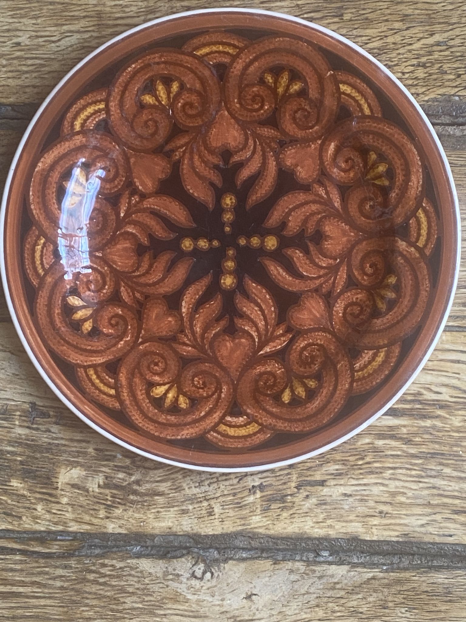 Assiette Yvon Roy