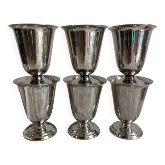 Stainless steel ice cream cups