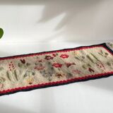 Tapis Rollakan décor de tulipes vintage