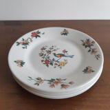Set of 4 small plates sarreguemines