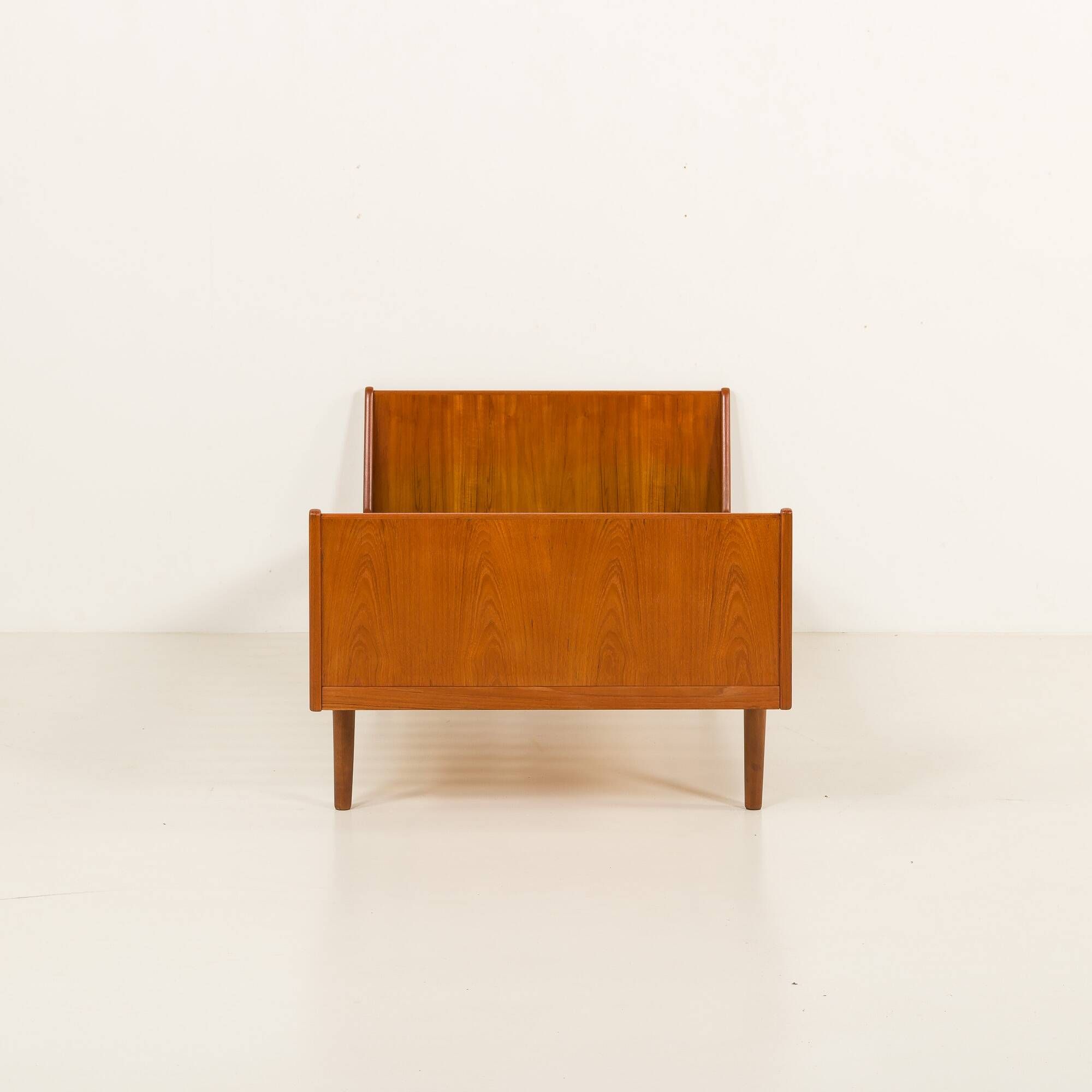 Danish mid century teak bed, 1960s