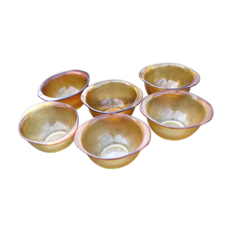 Set of 6 vintage bowls