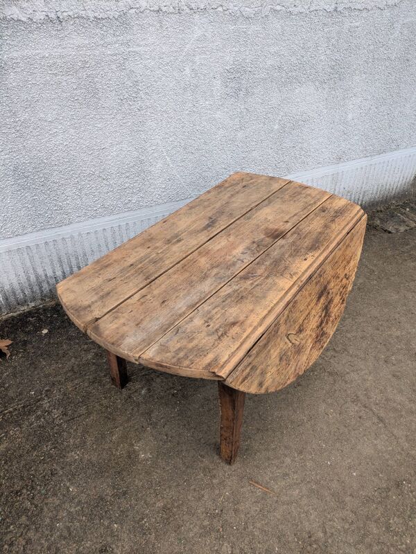 Table basse demi-lune