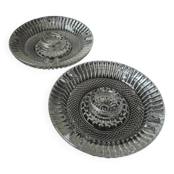 Bougeoirs en verre