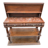 Console, dressoir style Henri II plateau déployant