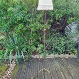 Lampadaire en laiton tripode