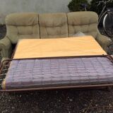 Convertible 3-seater sofa