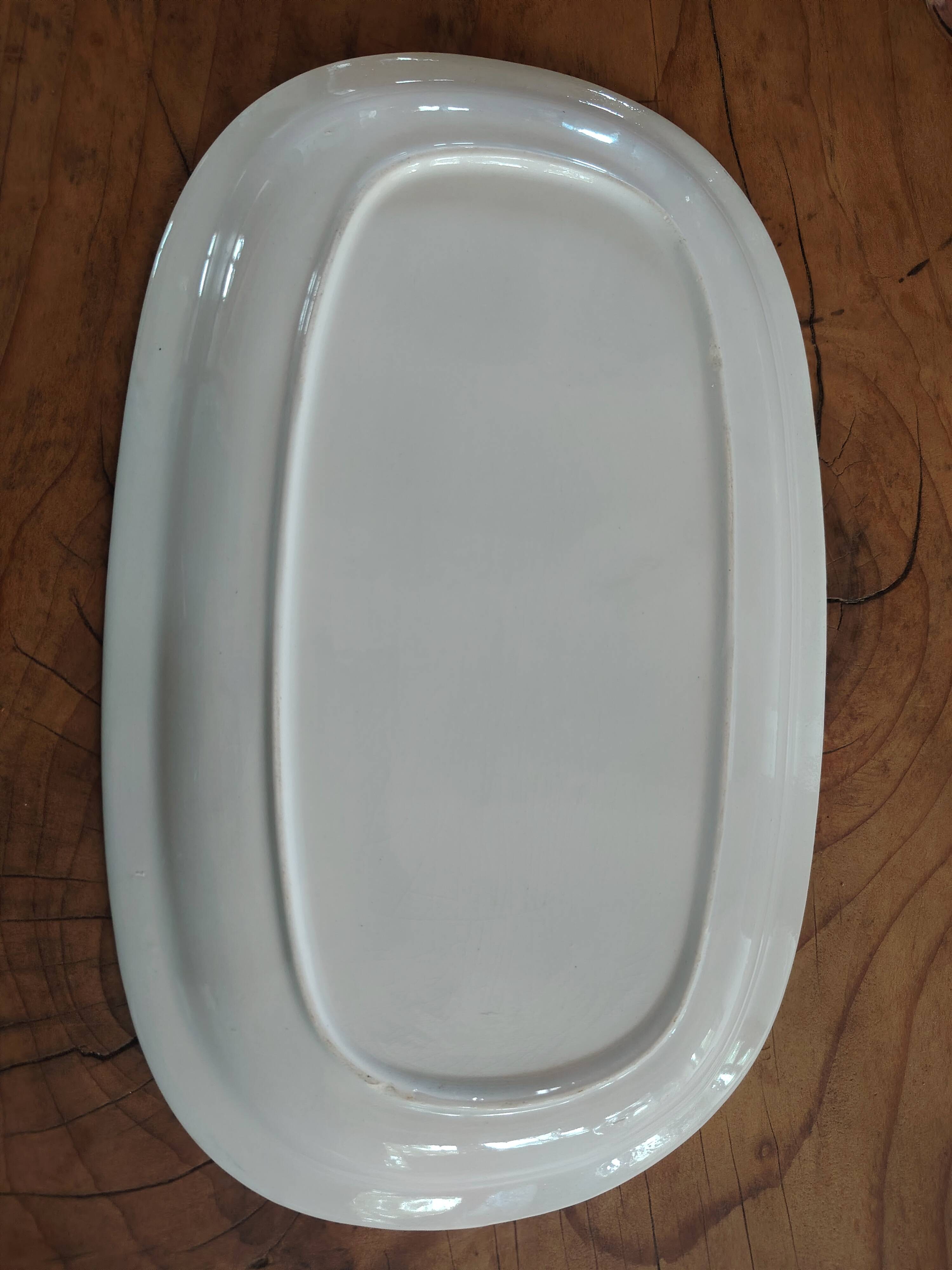 Plat / grande assiette vintage années 70