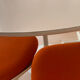 Tulipe Arkana table by Knoll and its 4 chairs