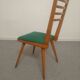 Suite de 4 chaises des années 50