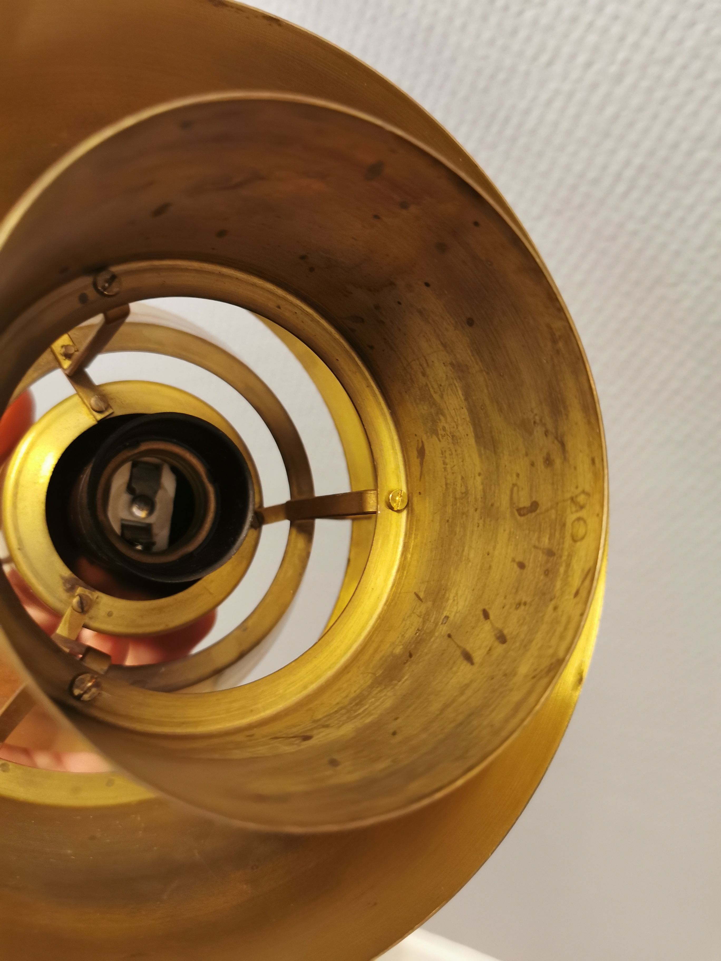 Jørn Utzon, Tivoli Lamp JU1 solid brass
