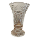 Hand-cut crystal vase