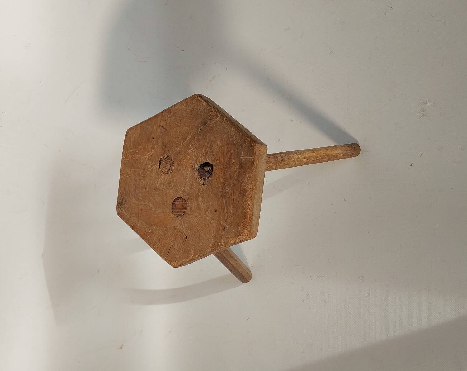 Small old mountain stool