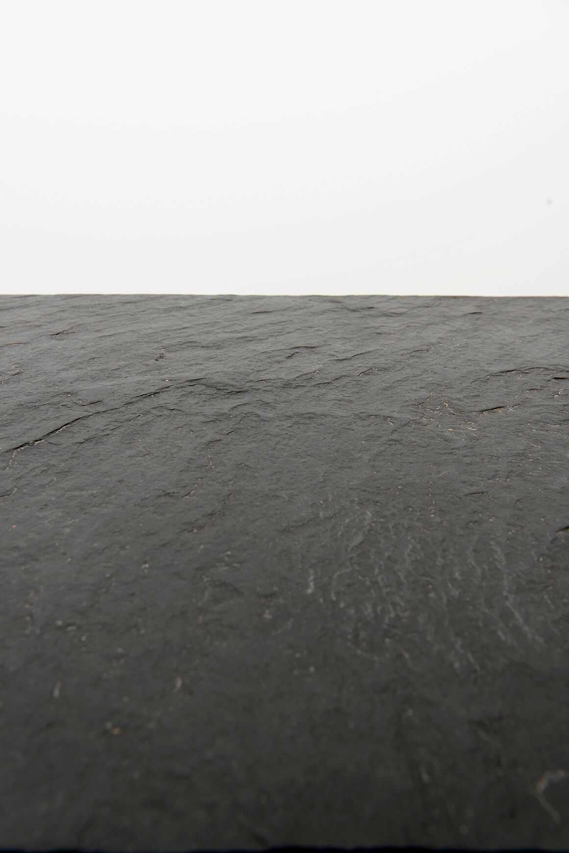 Square Modernist Low Table in Slate - 1950's