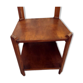 Art Deco Square Pedestal Table