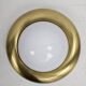 Wall lamp or ceiling lamp made of Valenti brass and frosted glass