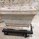 Gardener XVIIIth, century in molded marble, carved