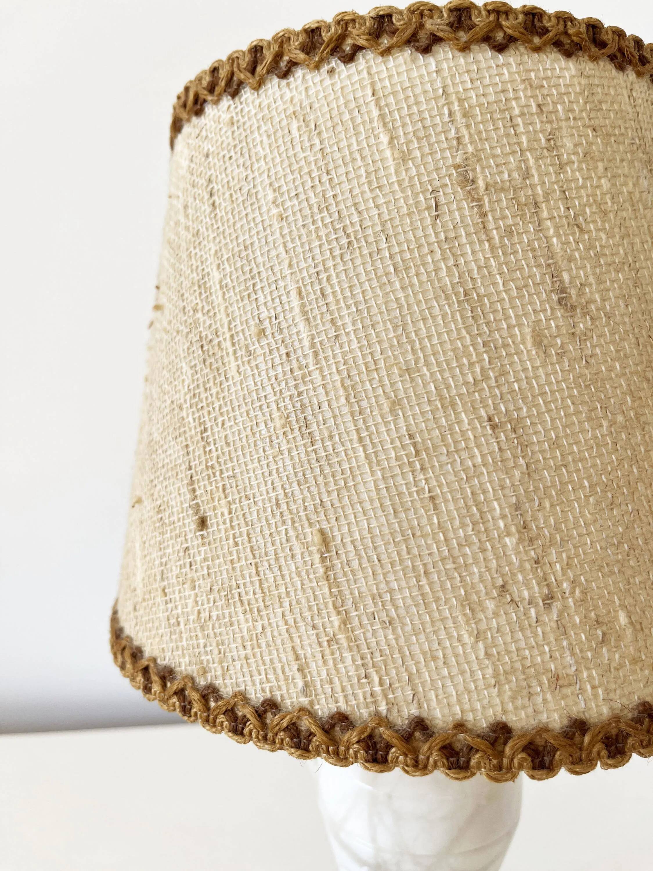 Vintage alabaster lamp from the 1960s