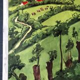 Ancient pedagogical poster