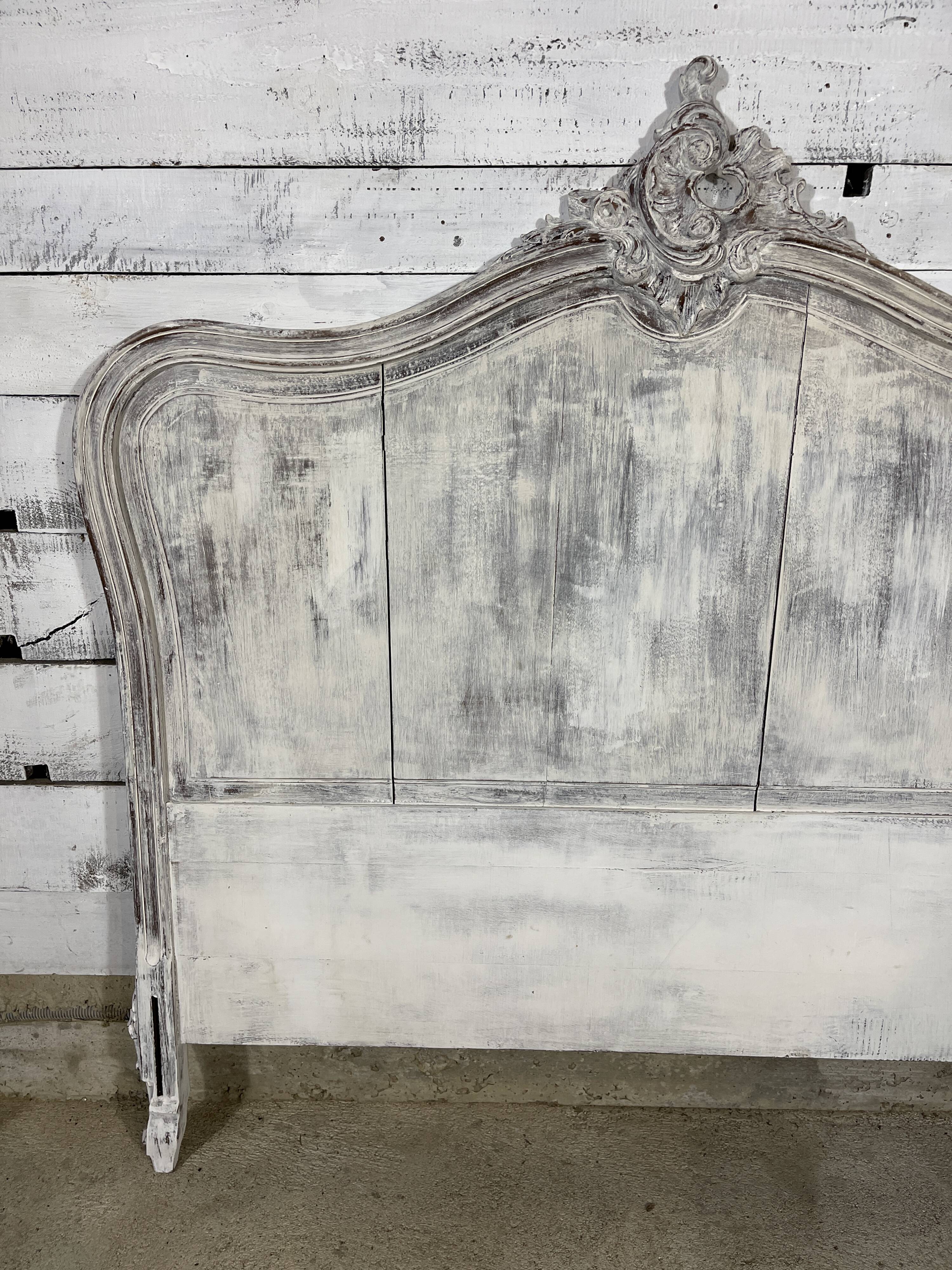 Louis XV rocaille headboard