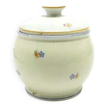 Art Deco sugar bowl, porcelain, Poland, 1920s