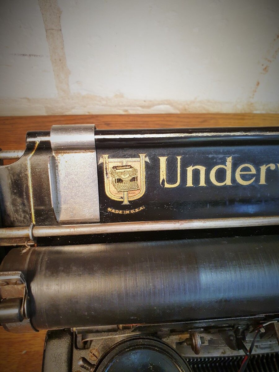 Underwood Typewriter 1915