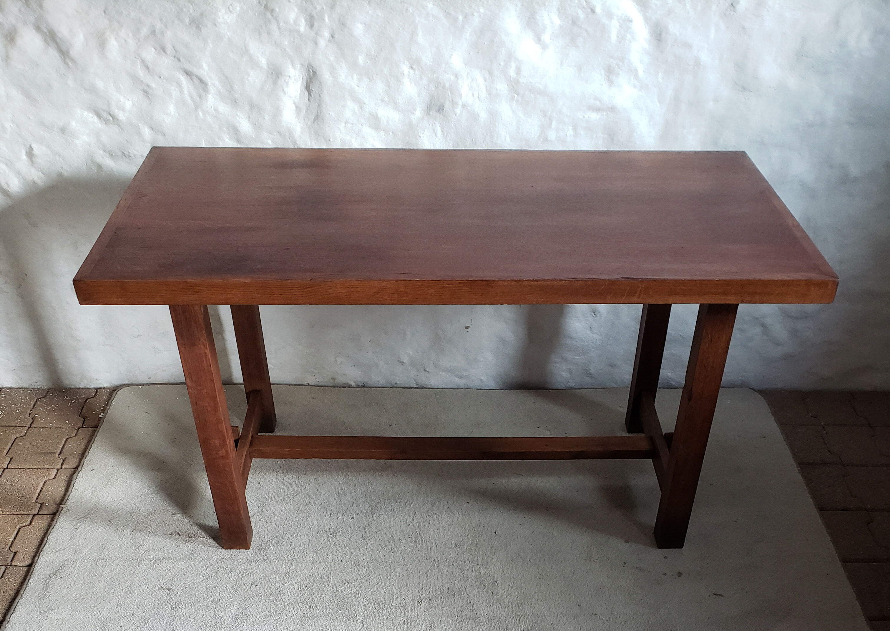 Oak farm table