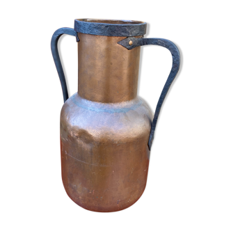 Copper amphora