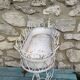 Wrought iron plant holder from the 1950s